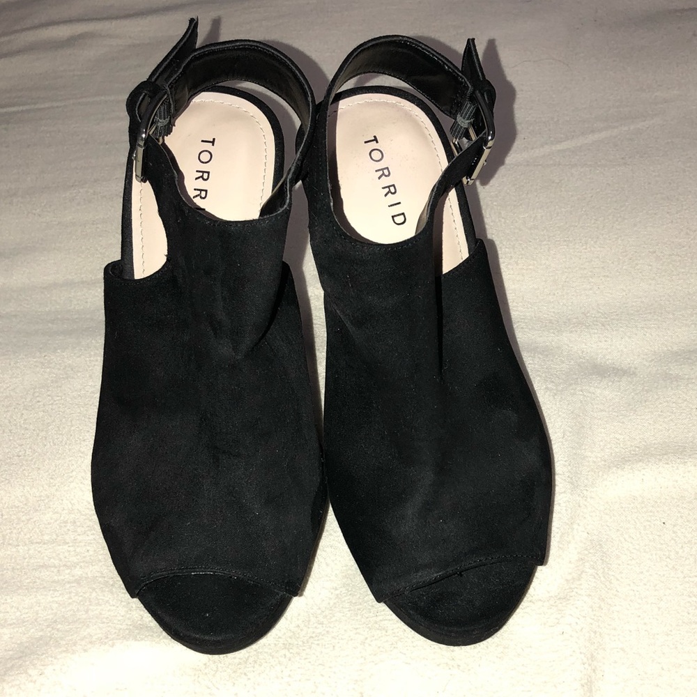 Black torrid heels